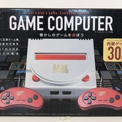 【未開封品】GAMECOMPUTER FC互換ゲーム機 ホワイト...