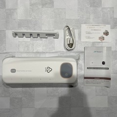 歯科医師監修 歯ブラシ除菌器 乾燥 壁掛け 歯ブラシホルダー USB充電の画像