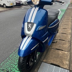 低走行1900km プジョー125 ジャンゴ　実働　セル１発