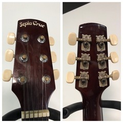 天)61.Sepia Crue ミニアコースティックギター　W-50-TSの画像