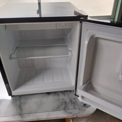 1ドア冷蔵庫 47L 霜取り機能付 SP-47LD　新色ウッドの画像