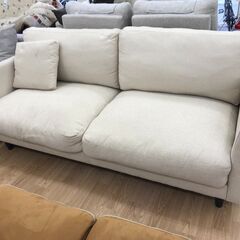 ★ジモティー割あり★KJ10379  3Pソファ ホワイト H6...