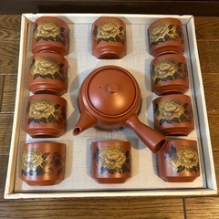 急須セット　レトロ　
