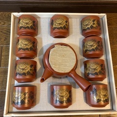 急須セット　レトロ　の画像