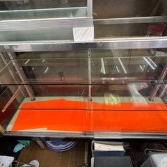［決まりました］ガラス　ショーケース　2個セットの画像