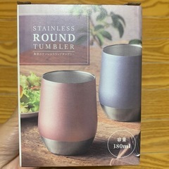 新品★真空STAINLESS ROUND TUMBLER ★ステ...