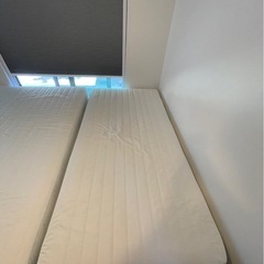 無印良品の脚付マットレスシングル美品