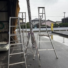 はしご、脚立、三脚、5本セット
