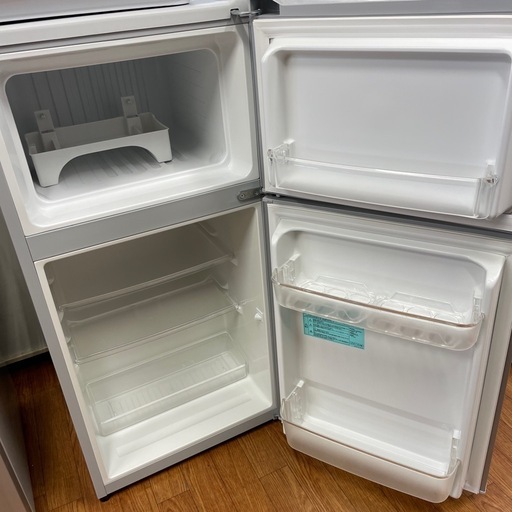 J095★6か月保証★2ドア冷蔵庫★Haier  JR-N106K  2015年製 6ヶ月間保証！2ドア冷蔵庫 Haier JR-N106K 2015年 【公式通販】