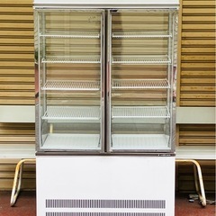 【19日引渡し予定】動作品 サンデン 4面ガラス 冷蔵ショーケー...