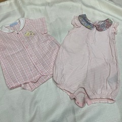 【6/12処分予定】60-70 5着セット　ミキハウス　GAP
