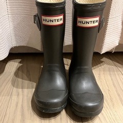 ハンター　キッズ　長靴　レインブーツ　16センチ　の画像