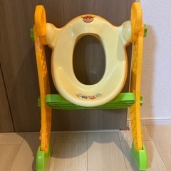 アンパンマン　2way補助便座 ステップ付きの画像