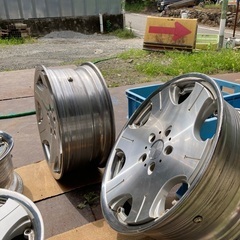 日本製 レイズ 18インチ 7.5j 5h pcd114.3の画像