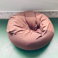 無印良品　体にフィットするソファ　ビーズクッション　の画像