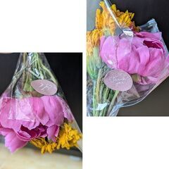 芍薬×マリーゴールドのドライフラワー