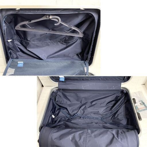 TRAVEL EXPERTキャリーケース　四輪　シルバー　スーツケース　TSA TRAVEL EXPERT TSAロック キャリーケース 鍵2個 60～70L 四輪