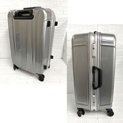 TRAVEL EXPERTキャリーケース　四輪　シルバー　スーツケース　TSA TRAVEL EXPERT TSAロック キャリーケース 鍵2個 60～70L 四輪