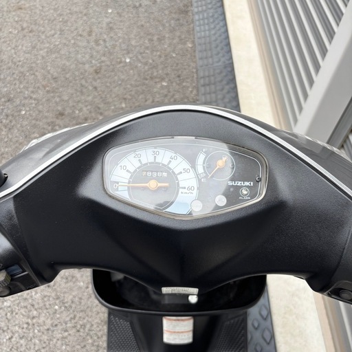 4093.上位グレード　アドレスv50G 盗難アラーム、シガー電源付属　バッテリー新品　千葉県柏市　即日配送、自走引き取りも可能