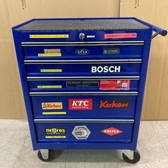 ロールキャビネット 工具箱 5段 ブルー　