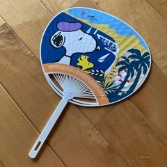 スヌーピーうちわ
