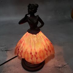 マツヤマ工芸 アンティーク風 ドレスランプ テーブルランプ 卓上...