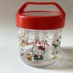 ハローキティ　蓋付き瓶　Hello Kitty 