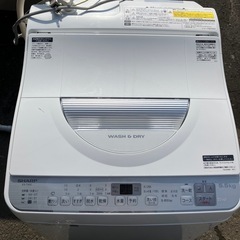 電気洗濯乾燥機　シャープ製