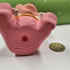 ミニーマウス　鳴き笛玩具　ソフビ人形　ヤングエポック社の画像