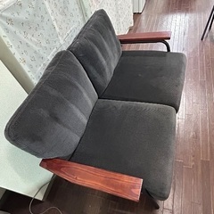 タダでお譲りします！！【定価3万円】2人掛けソファ