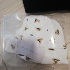 新品未開封　ラルフローレン　帽子　スタイ　セットの画像