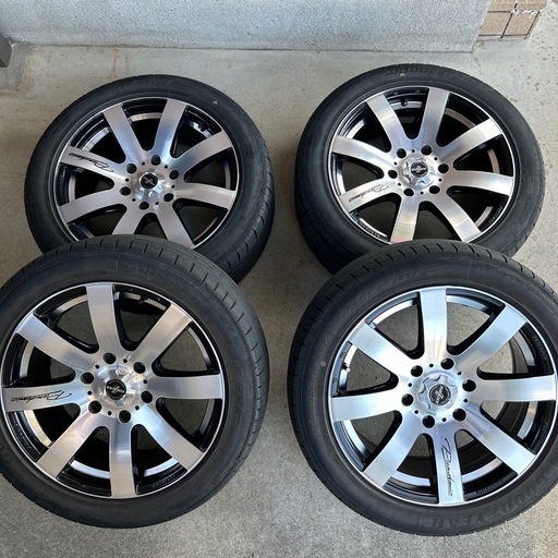 【引き取り決まりました】【美品】ハイエース用ファブレスpandemic 18㌅ホイール4本