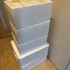 発泡スチロール　5個