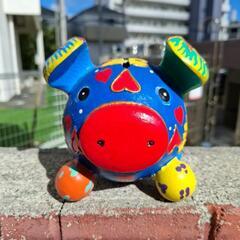 ⏹️カラフルなブタ🐷の貯金箱