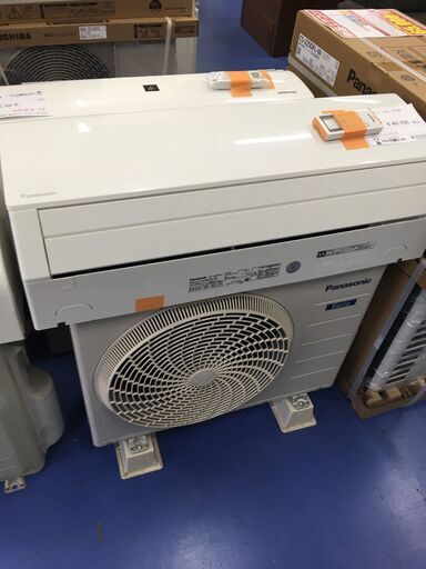 ★リユースのサカイ横浜南店★YM1042 Panasonic エアコン CS-222DFR-W 2.2kw 22年製 室内機分解洗浄済み