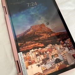 ピンク　PCの画像