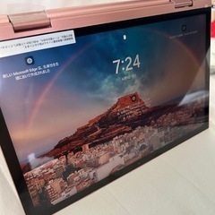 ピンク　PCの画像