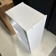 カラーボックス　白の画像