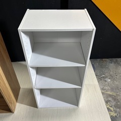 カラーボックス　白の画像
