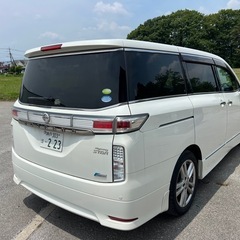 エルグランド　350ハイウェイスター　サンルーフ　本革　車検9月の画像