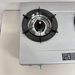 A1262🌟 2023年製リンナイ フッ素コート 2口コンロ 56cm LPガス用🌟の画像
