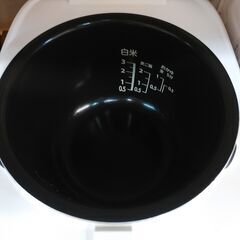 セール！品質保証☆配達有り！4400円(税込）東芝 IHジャー 炊飯器 3合炊き 2022年製 ホワイトの画像