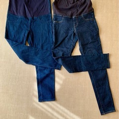 ユニクロマタニティデニム&H&Mショーパン3本セット　