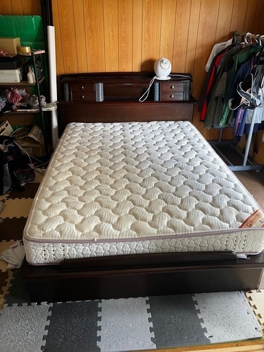 引取者決定です！ ダブルベッド