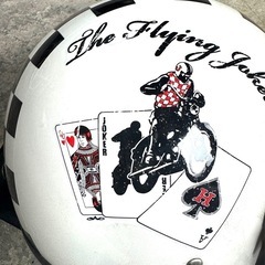 新品未使用　バイク用　ヘルメットの画像