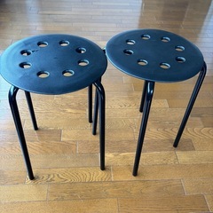 IKEA MARIUS マリウス スツール 2脚