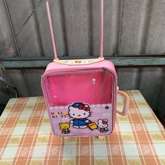 サンリオ 昭和レトロ ハローキティ　キャリーケース