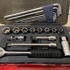 ソケットレンチ セット DIY 工具 ラチェットの画像