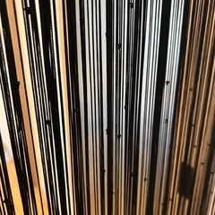 ストリングのれんの画像