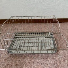 コンパクトスライド式折り畳み水切りの画像